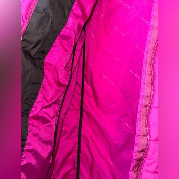 LAND’S END Fuchsia Jacket Size S - Picture 3 of 5